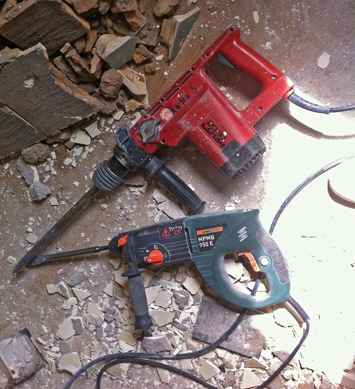 hammer drill, chisel, debris, construction site, building rubble, demolition, ruin, cancellation, work, demolished, new beginning, architecture, tear off, destruction, the atmosphere, remove, tools, power tools, together, building, power, hammer, hammer drill, hammer drill, hammer drill, hammer drill, hammer drill, demolition
