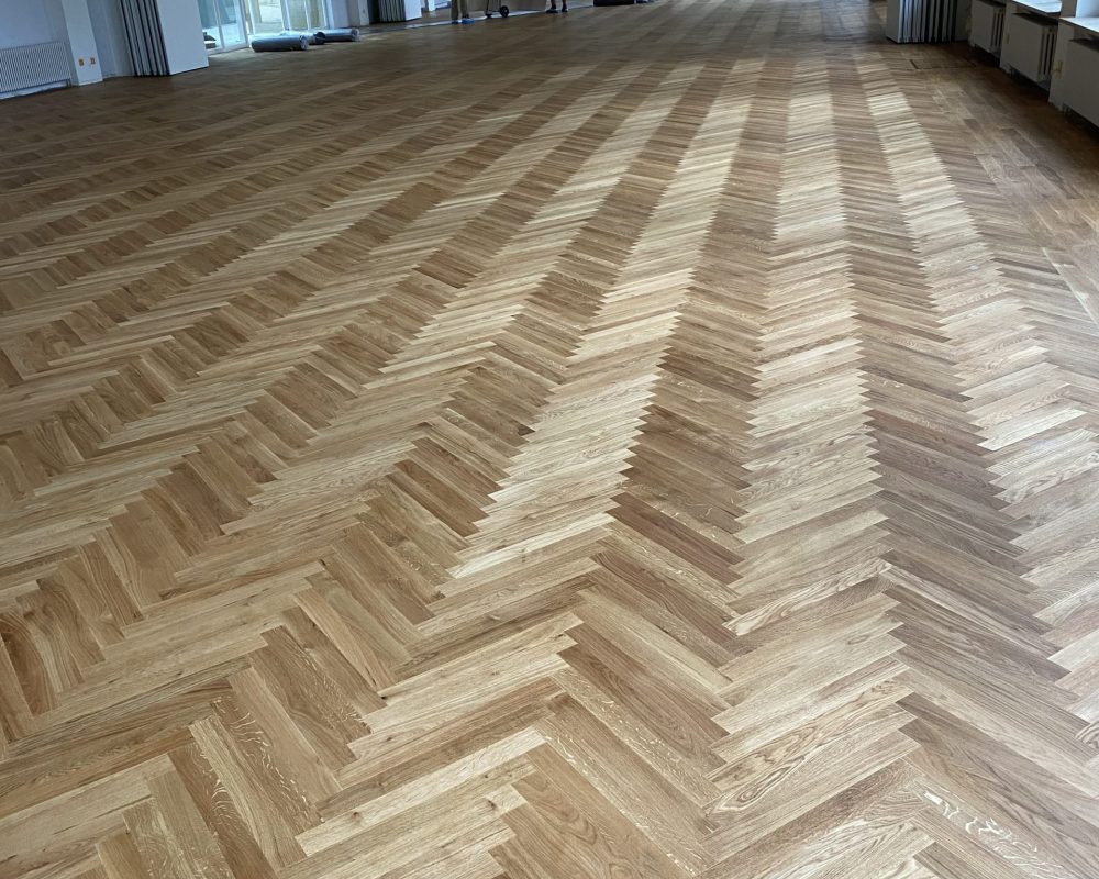 Parkett Arbeiten im Kursaal - Parkett Haus Stuttgart 5